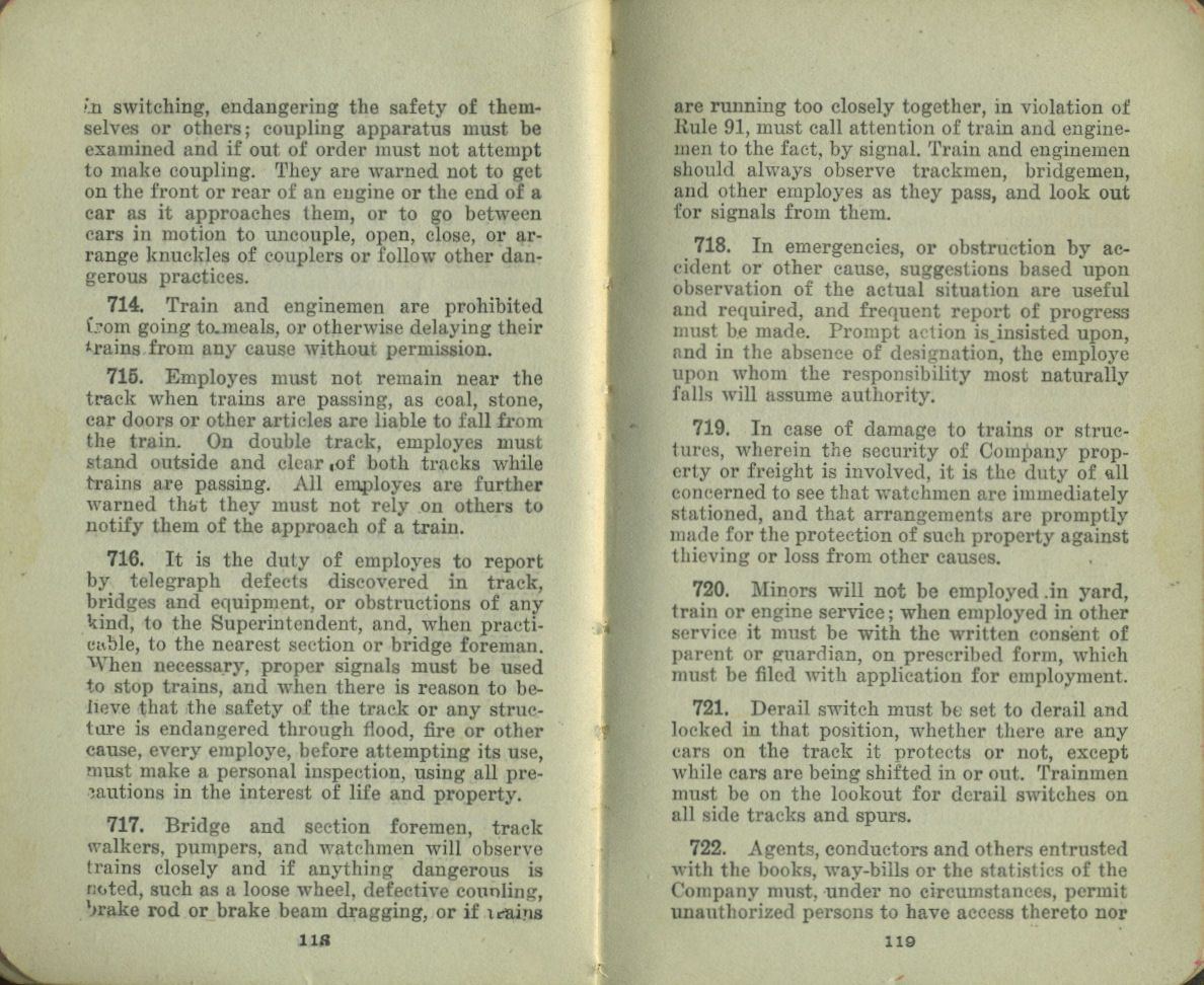 Rules and Regulations