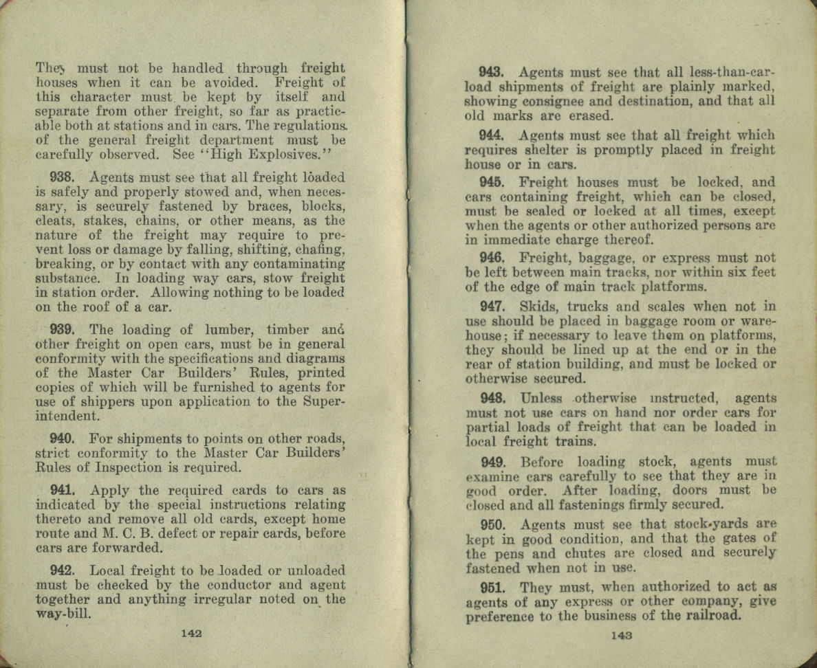 Rules and Regulations