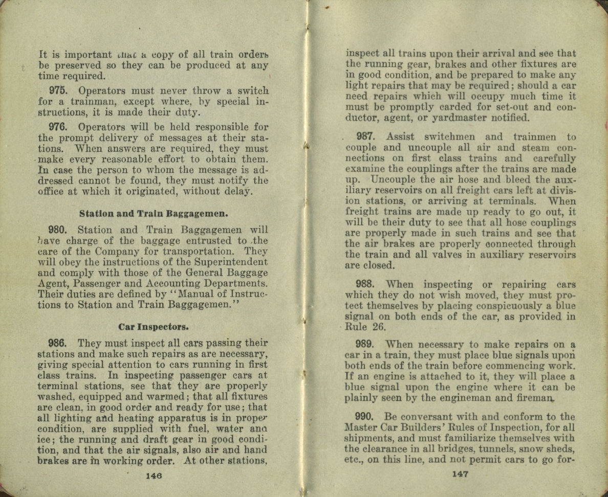 Rules and Regulations