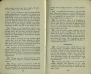 Rules and Regulations