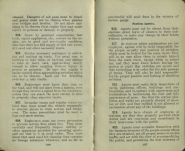 Rules and Regulations
