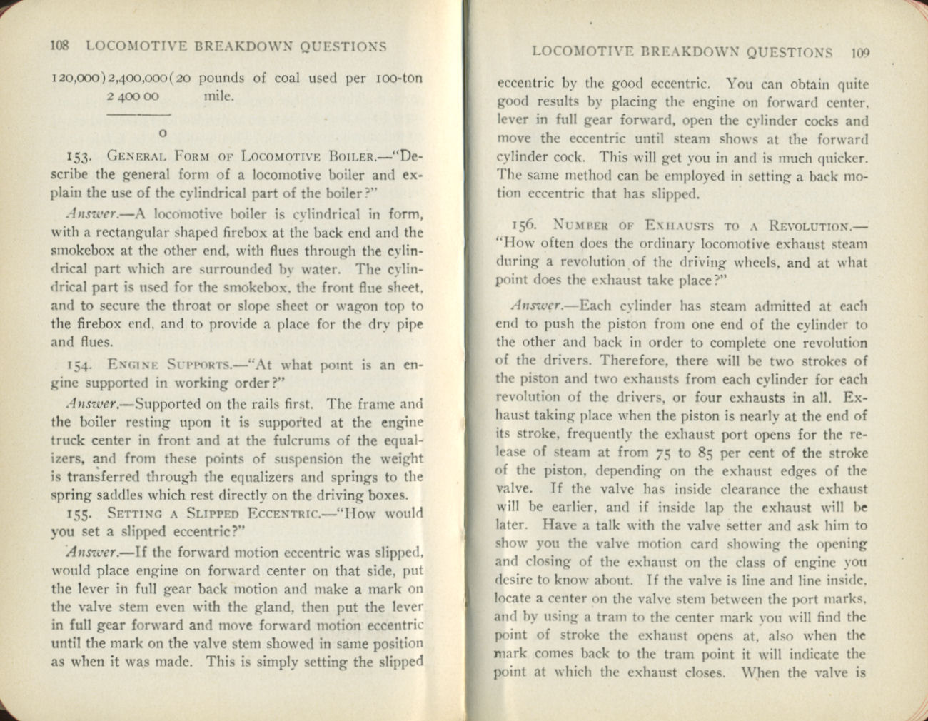 Locomotive Engine Breakdowns