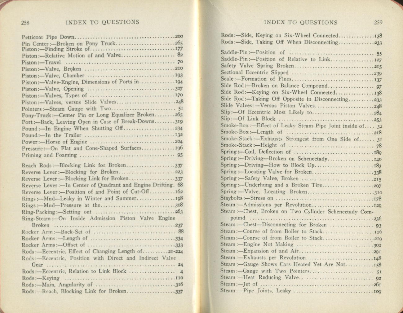 Locomotive Engine Breakdowns