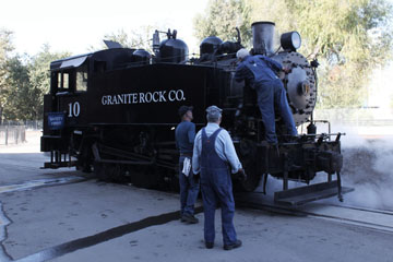 Granite Rock #10, California State Railroad Museum