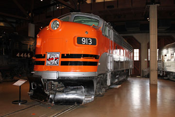 WP EMD F7 #913, California State Railroad Museum