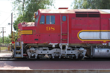 ATSF EMD FP45 #98, Orange Empire Railway Museum