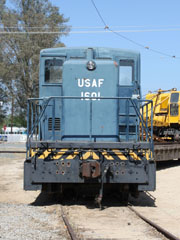 USAF GE 80-Ton #1601, Orange Empire Railway Museum