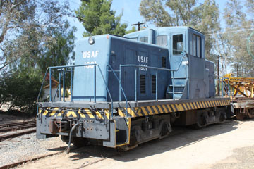 USAF GE 80-Ton #1601, Orange Empire Railway Museum