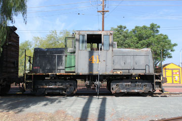 USAF GE 45-Ton #7441, Orange Empire Railway Museum
