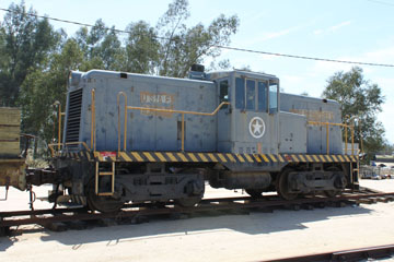 USAF GE 80-Ton #8580, Orange Empire Railway Museum