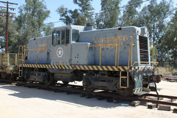 USAF GE 80-Ton #8580, Orange Empire Railway Museum