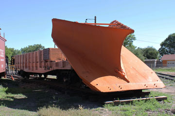 CBQ Wedge Plow #205065, Colorado Railroad Museum