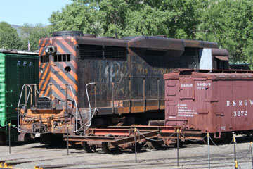 DRGW EMD GP30 #3011, Colorado Railroad Museum