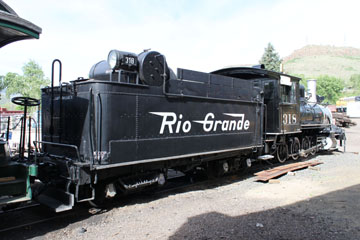 DRGW C-18 #318, Colorado Railroad Museum
