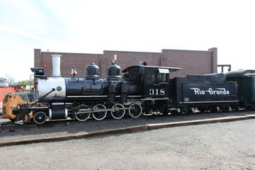 DRGW C-18 #318, Colorado Railroad Museum