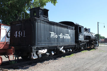 DRGW K-37 #491, Colorado Railroad Museum