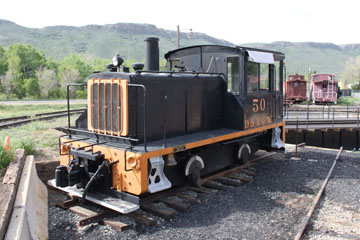 DRGW Plymouth 30-Ton #50, Colorado Railroad Museum