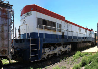DOT GE U30C #001, Pueblo Railway Museum