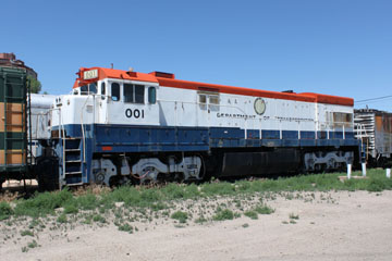 DOT GE U30C #001, Pueblo Railway Museum