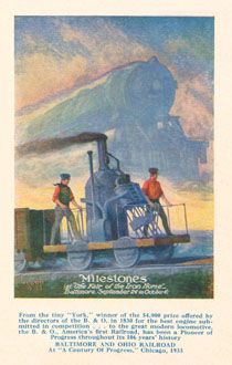 B&O, Milestones at the Fair of the Iron Horse