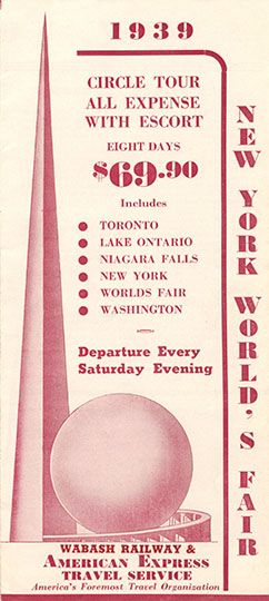 UP, World's Fair 1940