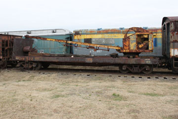 CHV Burro Crane #522, Southeastern Railway Museum
