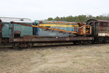 CHV Burro Crane #522, Southeastern Railway Museum