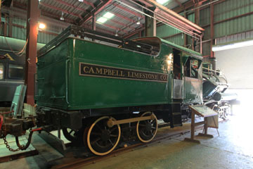Campbell Limestone #9, Southeastern Railway Museum