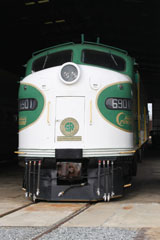 SOU EMD E8 #6901, Southeastern Railway Museum