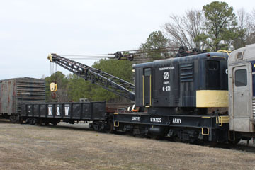US DiesElectric Crane #C-271, Southeastern Railway Museum