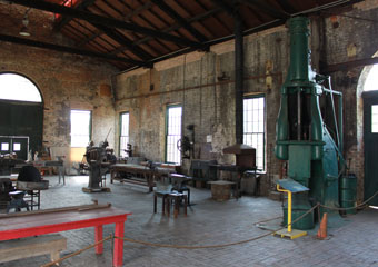 Blacksmith Shop, Savannah Roundhouse Museum