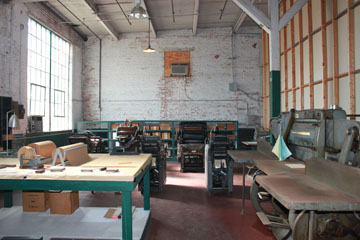 Print Shop, Savannah Roundhouse Museum