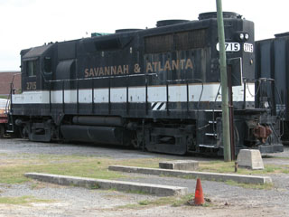 SA GP35 #2715, Savannah Roundhouse Museum