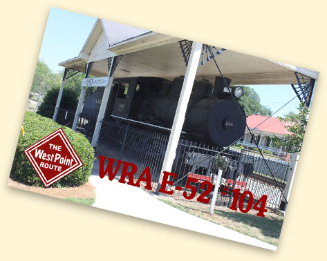 Western Railway of Alabama #104, Conyers, GA