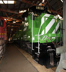 BN GE U30C #5383, Illinois Railway Museum