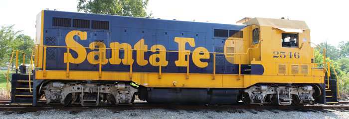 ATSF CF7 #2546, Kentucky Railway Museum
