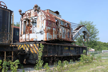 LN Wrecker Crane #40010, Kentucky Railway Museum