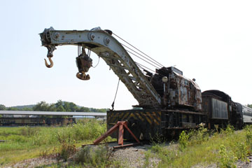 LN Wrecker Crane #40010, Kentucky Railway Museum