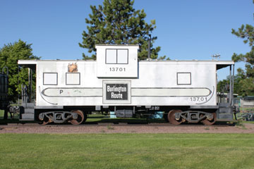 BN Wide-vision Steel Cupola Caboose #13701, Alliance