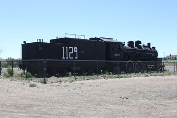 ATSF 1050 #1129, Las Vegas, NM