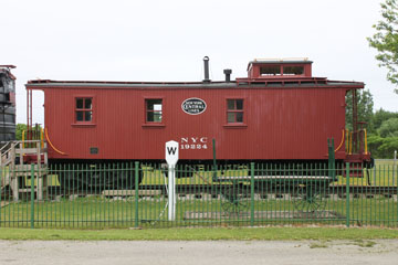 NYC Wooden Caboose #19224, Dunkirk