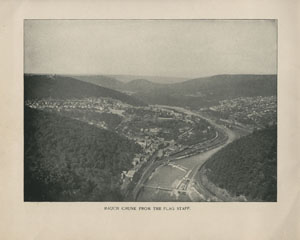 Mauch Chunk from the Flag Staff, The Switzerland of America