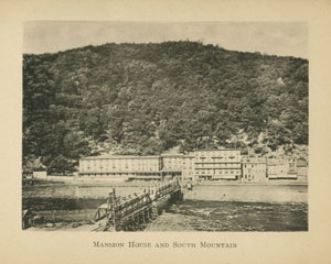 Mansion House and South Mountain, Souvenir of Mauch Chunk