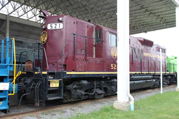 NW GP-9 #521, Virginia Museum of Transportation