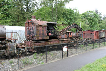 SPS Wrecking Crane X-5, Northwest Railway Museum