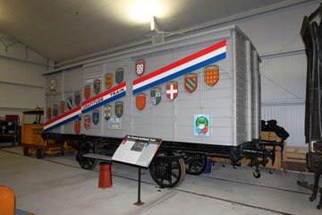 Wisconsin 40 et 8 Car, National Railroad Museum