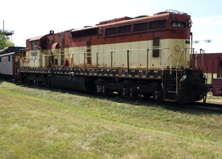 WC EMD SD24 #2402, National Railroad Museum