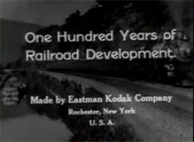 One Hundred Years of Railroad Development