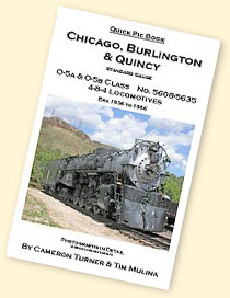 Turner & Mulina, Chicago, Burlington & Quincy Standard Gauge O-5A & O-5B